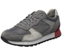 Geox U Ponente A, Sneakers Uomo, Grigio Grey, 45 EU