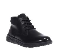 Geox U Portello, Stivale alla Caviglia Uomo, Nero, 44 EU