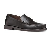 Geox U RECANATI D, Mocassino Uomo, Coffee, 44 EU