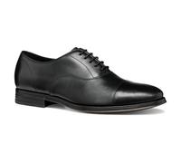 Geox U REZZONICO B, Oxford Uomo, Black, 44 EU