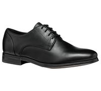 Geox U REZZONICO C, Oxford Uomo, Black, 44 EU