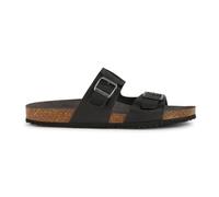 Geox U Sandal Ghita B, Sandali Uomo, Black 43, 45 EU