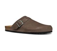 Geox U SANDAL GHITA C - Sandalo scorrevole Uomo, Dk Coffee,