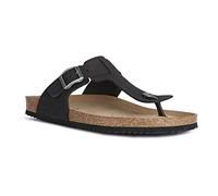 Geox U Sandal Ghita D, Sandali Uomo, Nero (Black C9999), 45 EU