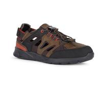 Geox U Sanzio D, Sandali Sportivi, Marrone Scuro, 40 EU