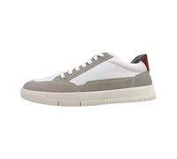 Geox U Segnale A, Scarpe Da Ginnastica Uomo, Bianco Grigio, 41 EU