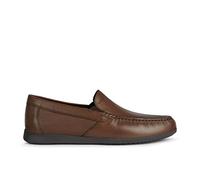 Geox U Sile 2 Fit B, Mocassini Uomo, Marrone (Lt Brown), 43.5 EU