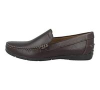 Geox U Siron A, Mocassini Uomo, Marrone Coffee, 41 EU