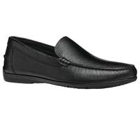 Geox U SIRON A, Mocassino Uomo, Black, 40 EU