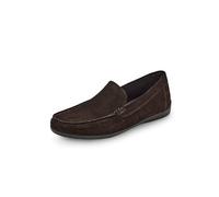 Geox U SIRON A, Mocassino Uomo, Dark Brown, 43 EU