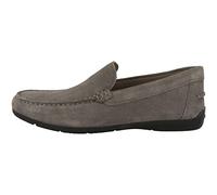 Geox U Siron, Moccasin Uomo, Grigio Tortora, 43 EU