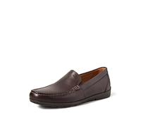Geox U Siron W C, Mocassini Uomo, Marrone Brown, 45 EU