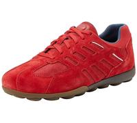 Geox U Snake 2.0 A, Scarpe da Ginnastica Uomo, Colore: Rosso, 39 EU
