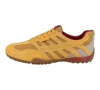 GEOX Sneaker bassa 'Snake Original' zafferano / grigio / rosso scuro, Taglia 40