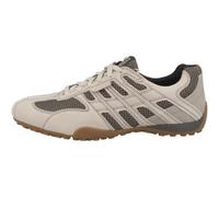 Geox U Snake Original A - SUE MESH LT Sand/DK Grey, bianco, 45 EU