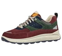 Geox U Spherica 4x4 B ABX, Scarpe da Ginnastica Uomo, Wine Dk Green, 41 EU