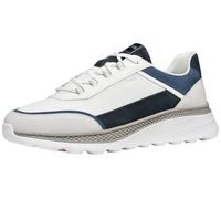 Geox U SPHERICA ACTIF X1 Sneaker, da Uomo, Bianco/Blu Navy, Taglia 42 EU