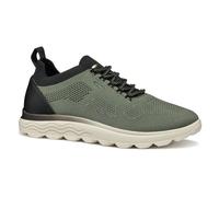 Geox U Spherica E, Sneaker Uomo, Dk Green Black, 45 EU