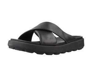 Geox U Spherica Ec6 B, Sandali scorrevoli, Nero, 41 EU
