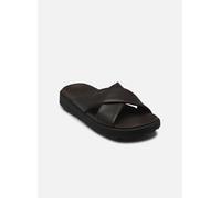 Geox U Spherica Ec6 B, Sandali scorrevoli Uomo, Marrone Scuro, 45 EU