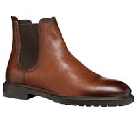 Geox U Tiberio A, Stivale alla Caviglia Uomo, Cognac, 41.5 EU