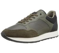 Geox U Vicenda D, Scarpe da ginnastica Uomo, Military Black, 40 EU