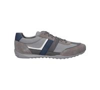Geox U Wells A, Scarpe da Ginnastica Uomo, Dk Stone, 39 EU