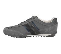 Geox U Wells C, Sneakers Uomo, Grigio (Dk Grey), 42 EU