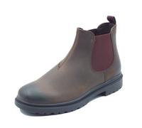Geox U16DDA Andalo Man Coffee Burgundy Scarponcini per Uomo in pelle marrone