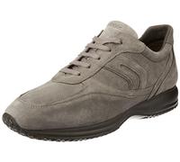 Geox Uomo Happy P Sneaker, Grigio Scuro, 45 EU