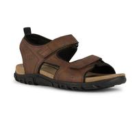 Geox Uomo Sandal Strada B, Sportivi, Marrone Scuro, 40 EU