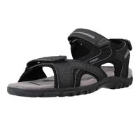 GEOX UomoSandalo da trekking 'Strada' Nero, Taglia 45,