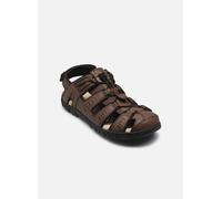 Geox Uomo Sandal Strada Sportivi, Marrone Scuro, 42 EU