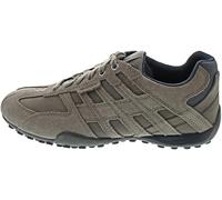 Geox Uomo Snake A, Scarpe da Ginnastica, Grigio Tortora, 39 EU