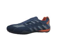 Geox Uomo Snake B, Scarpe da Ginnastica, Blu Navy, 44 EU