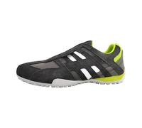 Geox Uomo Snake B, Scarpe da Ginnastica, Grafite Verde Limone, 43 EU