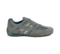 Geox Uomo Snake B, Scarpe da Ginnastica, Grigio Pietra, 41 EU