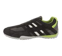 Geox Uomo Snake B, Scarpe da Ginnastica, Verde Lime Grafite, 47 EU