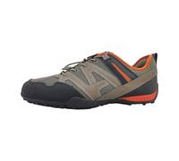 Geox Uomo Snake C, Scarpe da Ginnastica, Grey Brick, 48 EU