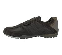 Geox Uomo Snake F, Scarpe da Ginnastica Basse, Marrone (Dk Coffee/Olive C6td3), 47 EU