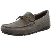Geox Uomo Snake Mocassino, Moccasin, Dove Grey, 40 EU