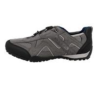 Geox Uomo Snake, Scarpe da Ginnastica, Dk Stone, 40 EU