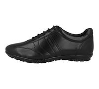 Derbie Geox Symbol Smooth Leather Noir 42,5
