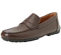 Geox Uomo U Kosmopolis +Grip WMoccasin, Marrone Scuro, 45 EU