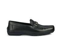 Geox U Moner W 2fit A, Moccasin Uomo, Nero, 44 EU