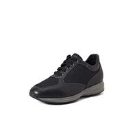 Geox Uomo Uomo Happy A Sneakers Uomo, Nero (Black), 45 EU