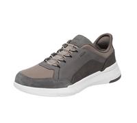 Geox Uomo U Vittour A Basket, Grigio Scuro, 44 EU