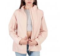 Geox W Genziana Giacca, Bianco Pesca, 46 Donna