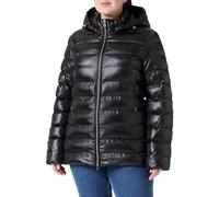 Geox W Zosma Long Jkt Giacca, Nero, 42 Donna