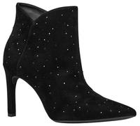 Geox Women's D Faviola C Ankle Boot, Brilliant Black, 38.5 EU